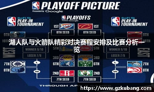 湖人队与火箭队精彩对决赛程安排及比赛分析一览